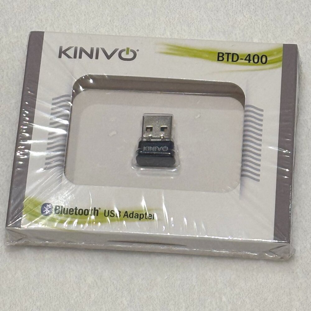 3/$20 - Kinivo BTD-400 Bluetooth 4.0 USB Adapter – Brand New & Unopened